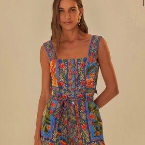 FARM Rio Multicolor Floral Jumpsuit